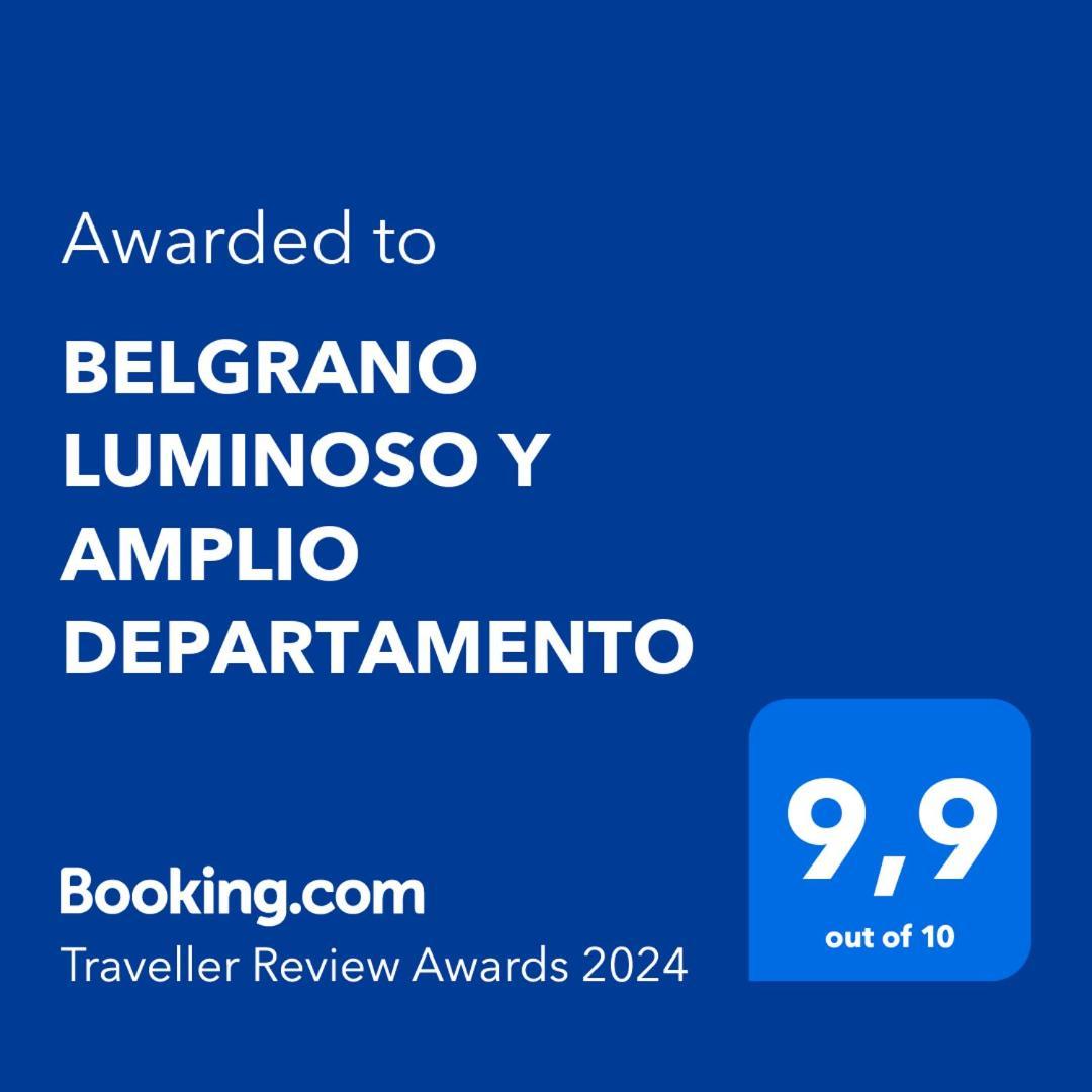 Belgrano Luminoso Y Amplio Departamento Apartment Buenos Aires Ngoại thất bức ảnh